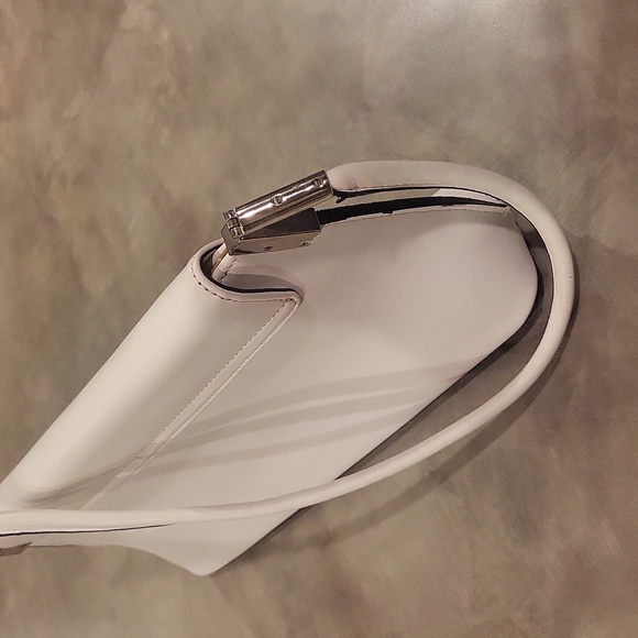 Vintage cream shoulder strap mini Camille bag style Okpta bag - Picture 14 of 16